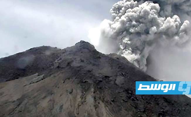 ثوران جديد لبركان «ميرابي» الإندونيسي