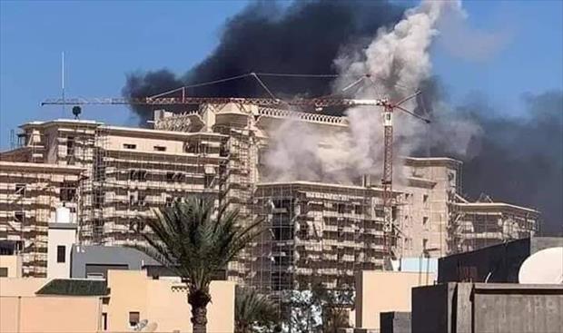 «بركان الغضب» تعلن تعرض قصور الضيافة في طرابلس إلى القصف