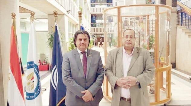 رئيس هيئة الكهرباء يبحث مع شركة «إنبي» المصرية التعاون لتنفيذ خط غاز بنغازي طبرق