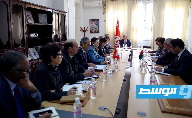 انطلاق أعمال اللجان الثنائية بين الوزراء والمسؤولين الليبيين ونظرائهم التونسيين