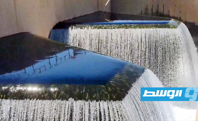 النهر الصناعي: انطلاق المياه بخط أجدابيا - بنغازي (فيديو وصور)