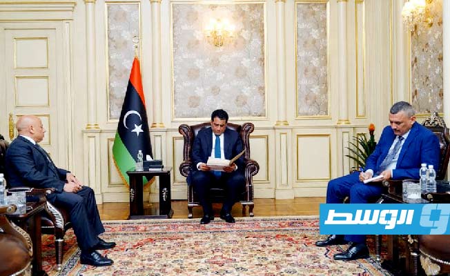 Egyptian President El-Sisi invites Menfi to participate in summit for Sudan's neighboring countries