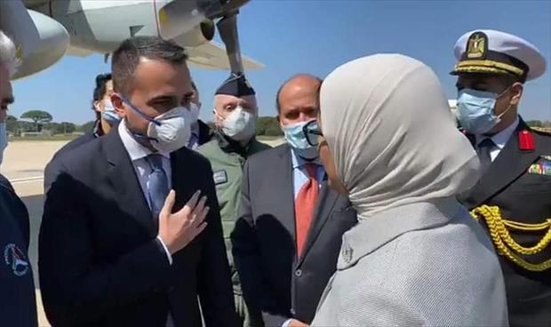 وزيرة الصحة المصرية تصل إيطاليا مع طائرتين عسكريتين محملتين بالمستلزمات الطبية (صور)