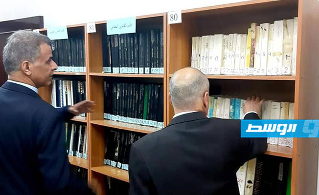 افتتاح مكتبة كلية القانون بجامعة الزيتونة