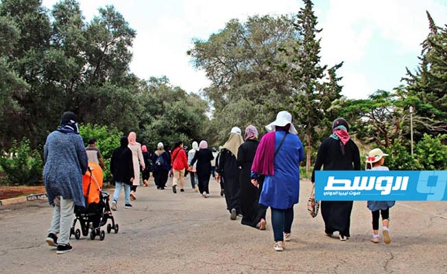 بالصور.. سباق المشي النسائي في نسخته الثانية ببنغازي