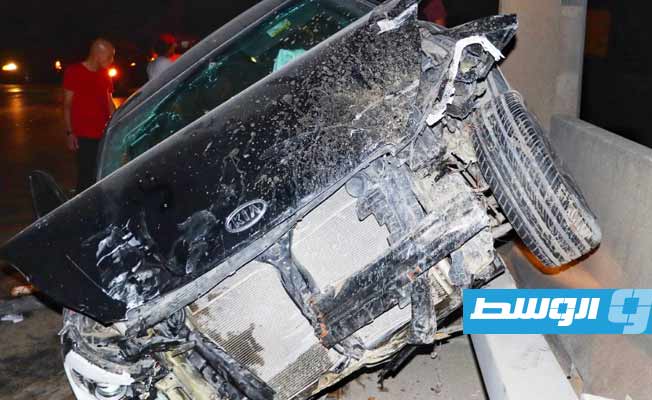 طرابلس: وفاة شابين في حادث مروري وقع نتيجة السير عكس الاتجاه