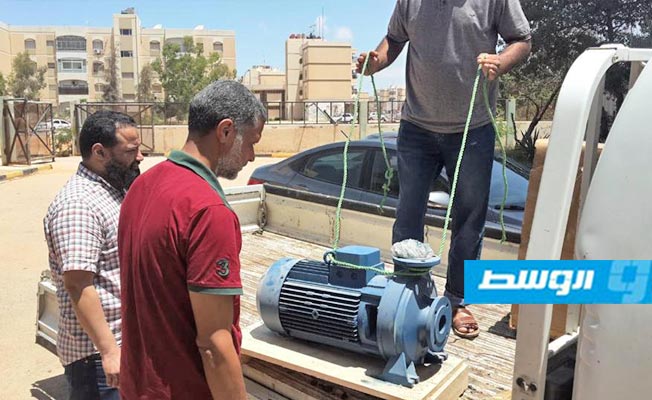 عودة تدفق المياه إلى عمارات الـ 7000 وحدة سكنية في بنغازي