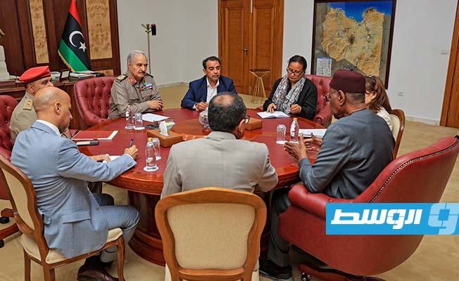 Bathily praises efforts by Haftar and General Command forces in flood hit cities during Benghazi visit