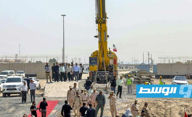 وضع حجر الأساس لأول خط للسكك الحديدية بين العراق وإيران