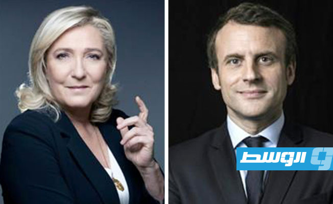 المنافسة بين ماكرون ولوبان تشتد قبل الجولة الثانية لانتخابات الرئاسة في فرنسا