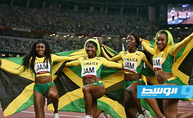 سيدات جامايكا يحققن الذهب في الأولمبياد