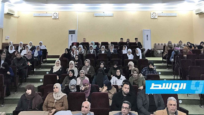 إحياء اليوم العالمي للغة العربية في جامعة طبرق
