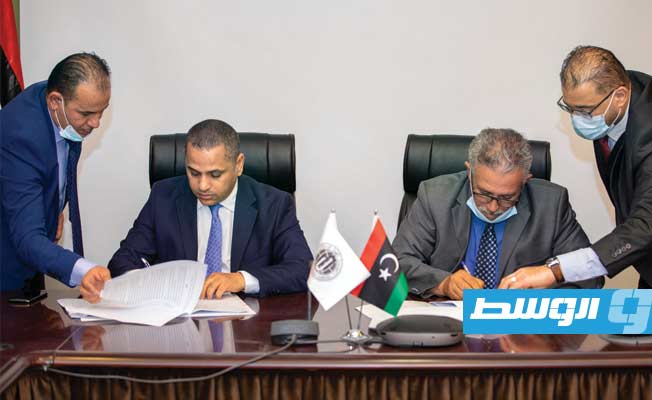 المؤسسة الليبية للاستثمار تستلم القاطع «C» لبرج أبوليلة في طرابلس
