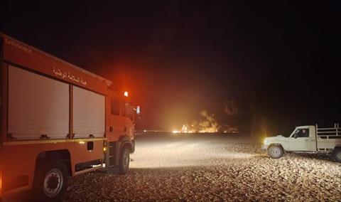 Fire breaks out on the Sharara field's oil export pipeline
