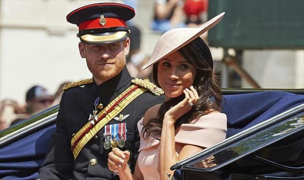 الأمير هاري وزوجته يقومان بأول جولة رسمية لهما
