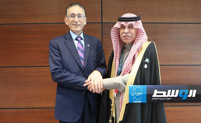الحويج يدعو وزير التجارة السعودي إلى حضور معرض طرابلس الدولي