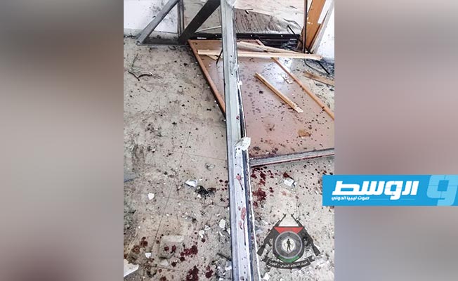 بالصور.. آثار الدمار في المستشفى الميداني بطريق المطار