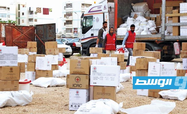 «الصليب الأحمر» يدعو لتسهيل المساعدات الإنسانية في ليبيا