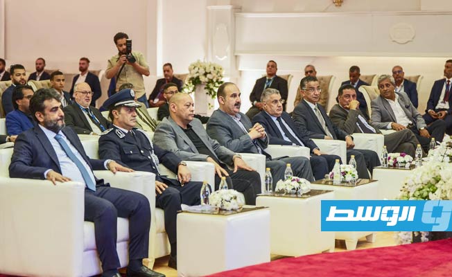 من افتتاح معرض ليبيا للنفط والغاز، 13 نوفمبر 2023. (الحكومة المكلفة من مجلس النواب)