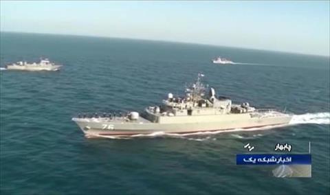 قصف سفينة حربية إيرانية بـ«نيران صديقة» في خليج عمان