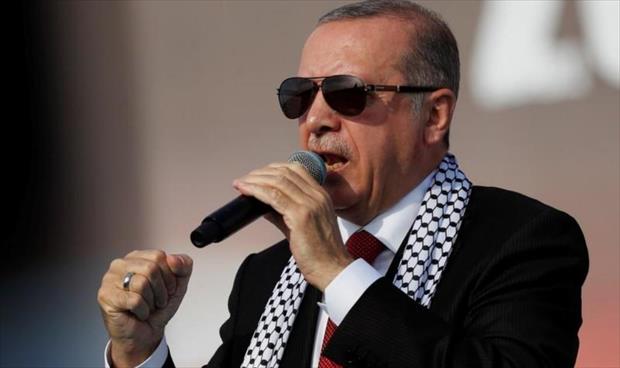 إردوغان: إسرائيل تهاجم الفلسطينيين بأساليب استخدمها النازيون