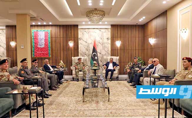 LNA General Command delegation from 5+5 Joint Military Commission arrives in Tripoli