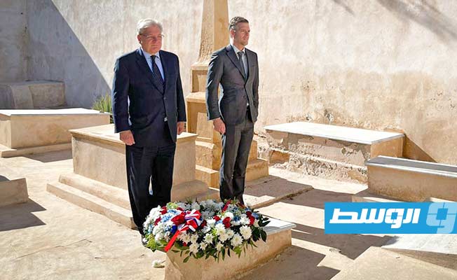 في ذكرى المحاربين القدامى.. نورلاند يزور المقبرة الأميركية في طرابلس