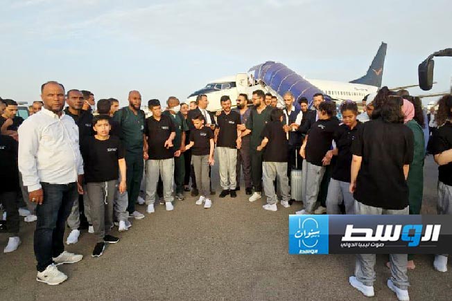 عودة مجموعة من أطفال التوحد الليبيين للعلاج في الداخل