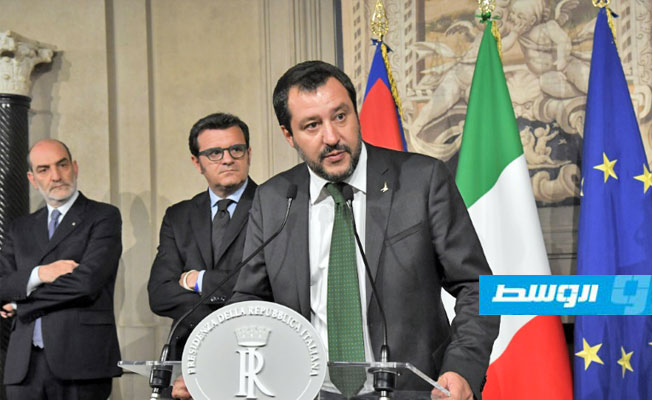 سالفيني: إيطاليا ستتخطى الحظر على تسليح الأجهزة الأمنية الليبية