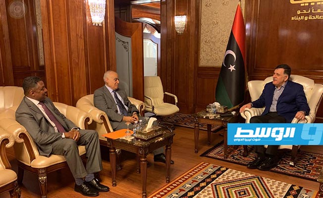 السراج يلتقي سلامة ونائبه الجديد منسق الشؤون الإنسانية في ليبيا