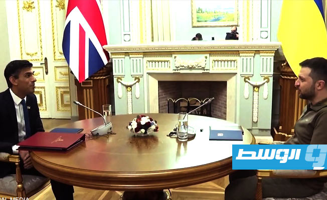 رئيس الوزراء البريطاني الجديد ريشي سوناك في زيارة غير معلنة لكييف