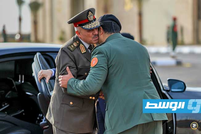 Chief of Staff of the Egyptian Armed Forces arrives in Benghazi
