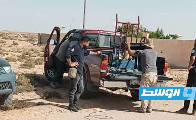 Unexploded ordnance and war remnants destroyed in Zliten