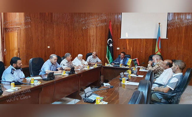 المجلس البلدي نالوت يناقش الأوضاع الأمنية في المدينة
