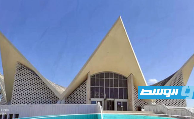 مبنى القبة الفلكية في طرابلس الذي سلمه جهاز الردع إلى قناة «ليبيا الوطنية». (قناة ليبيا الوطنية)