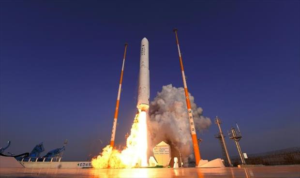 كوريا الجنوبية تختبر أول محرك لصاروخ فضائي