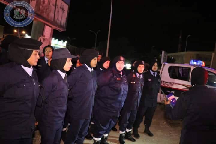 دفعة جديدة من الشرطة النسائية تنضم لقوات أمن بنغازي