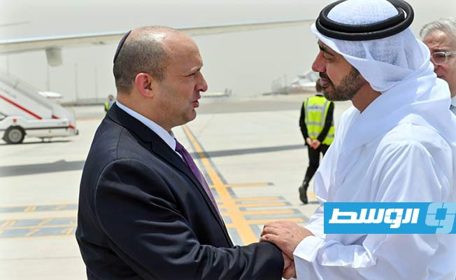 رئيس وزراء إسرائيل يقوم بزيارته الأولى إلى الإمارات في عهد محمد بن زايد