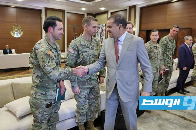 Dabaiba calls on AFRICOM to strengthen the readiness of military institutions in Libya