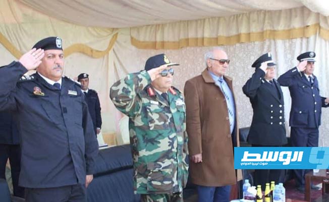استعراض القوة الأمنية في طبرق ضمن الجمع السنوي, 2 مارس 2021. (الإنترنت)