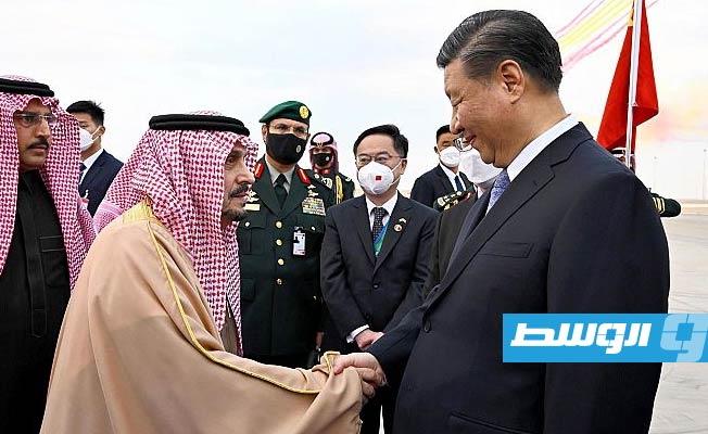 الرئيس الصيني يصل الرياض