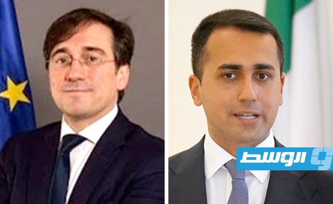 وزيرا خارجية إيطاليا وإسبانيا يبحثان تطورات العملية الانتخابية في ليبيا