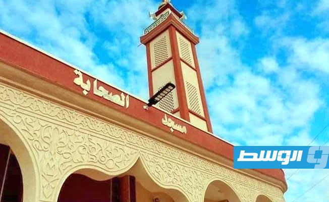 مسجد الصحابة بسرت بعد افتتاحه (بلدية سرت)