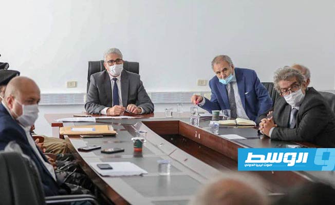 باشاغا يجتمع مع أعضاء الفريق الوطني لمكافحة الإرهاب