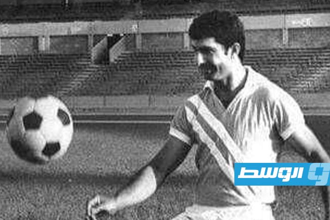 «البسكي» مع المنتخب الليبي لكرة القدم. (خاص - الوسط)