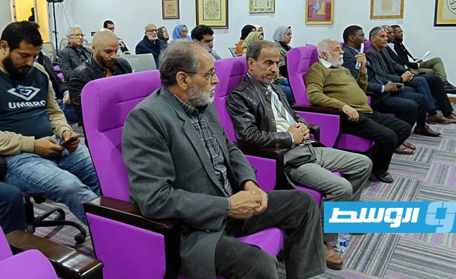جانب من الحضور. (بوابة الوسط)