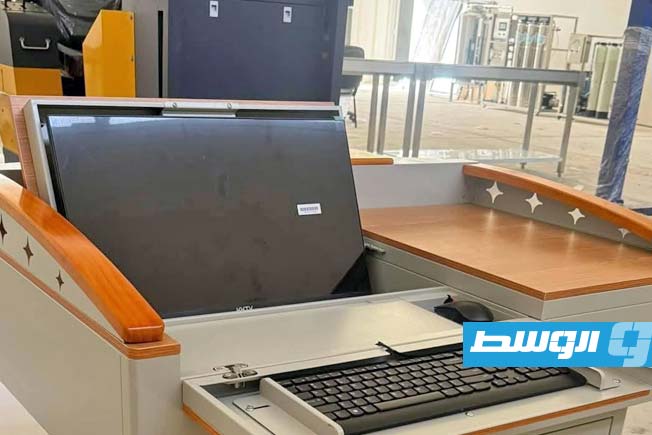 إحدى الآلات المجهزة للتدريب عليها في الورشة الاقتصادية، الأربعاء 19 مارس 2025 (وزارة العمل والتأهيل)