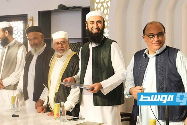 تكريم عدد من حافظي القرآن الكريم كاملًا في مسجد غرناطة بسرت، 27 يونيو 2026 (بوابة الوسط)