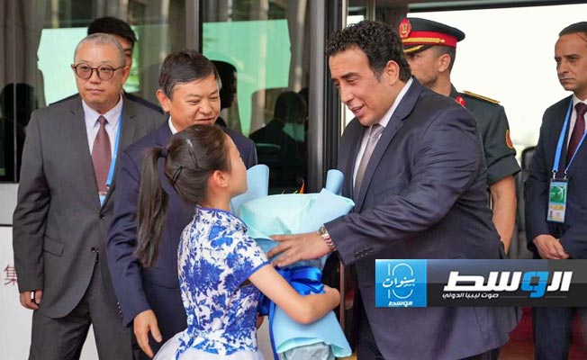 المنفي لدى وصوله العاصمة الصينية بكين، 3 سبتمبر 2024. (المجلس الرئاسي)