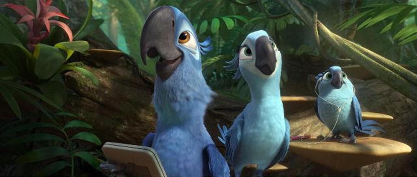 إطلاق فيلم "Rio2" في دور العرض المصرية بتقنية ثلاثية الأبعاد